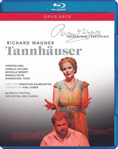 Richard Wagner (1813-1883): Tannhäuser, 2 Blu-ray Discs
