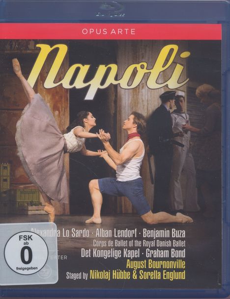 Royal Danish Ballet: Napoli, Blu-ray Disc