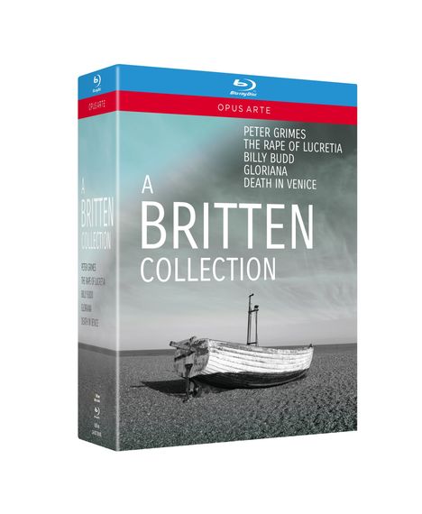 Benjamin Britten (1913-1976): A Britten Collection - 5 Opern auf Blu-Ray, 5 Blu-ray Discs