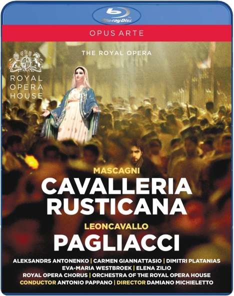Pietro Mascagni (1863-1945): Cavalleria Rusticana, 2 Blu-ray Discs