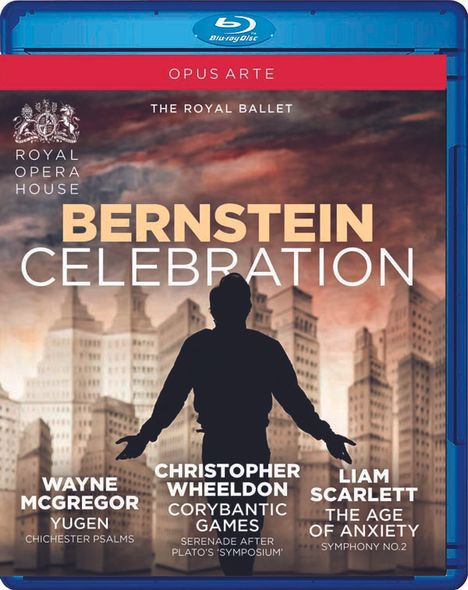 The Royal Ballet - Bernstein Celebration (3 Ballette), Blu-ray Disc
