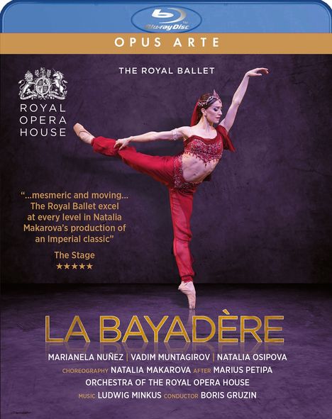 The Royal Ballet:La Bayadere, Blu-ray Disc