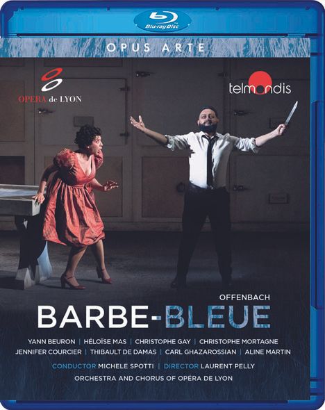 Jacques Offenbach (1819-1880): Barbe Bleue, Blu-ray Disc