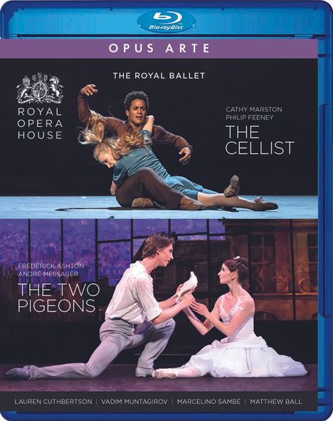 The Royal Ballet: The Cellist / The two Pigeons, Blu-ray Disc