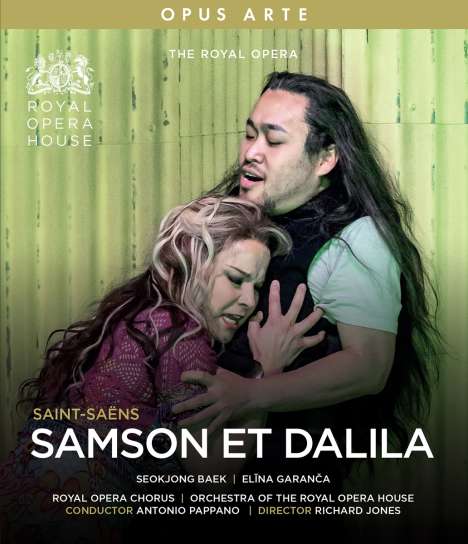 Camille Saint-Saens (1835-1921): Samson &amp; Dalila, Blu-ray Disc