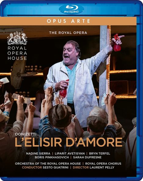 Gaetano Donizetti (1797-1848): L'elisir d'amore, Blu-ray Disc