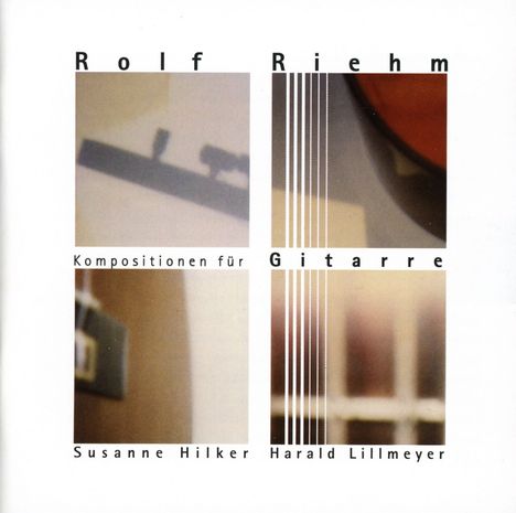 Rolf Riehm (geb. 1937): Gitarrenwerke, CD