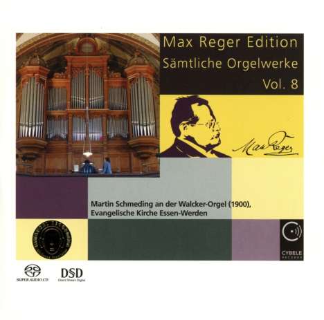 Max Reger (1873-1916): Sämtliche Orgelwerke Vol.8, Super Audio CD