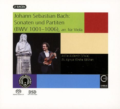 Johann Sebastian Bach (1685-1750): Sonaten &amp; Partiten für Viola, 2 Super Audio CDs