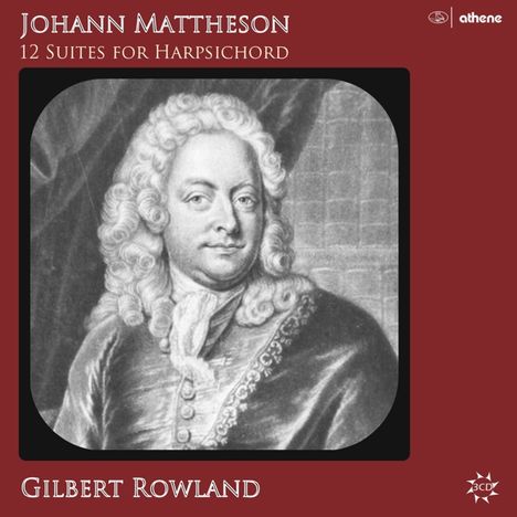 Johann Mattheson (1681-1764): Cembalosuiten Nr.1-12, 3 CDs