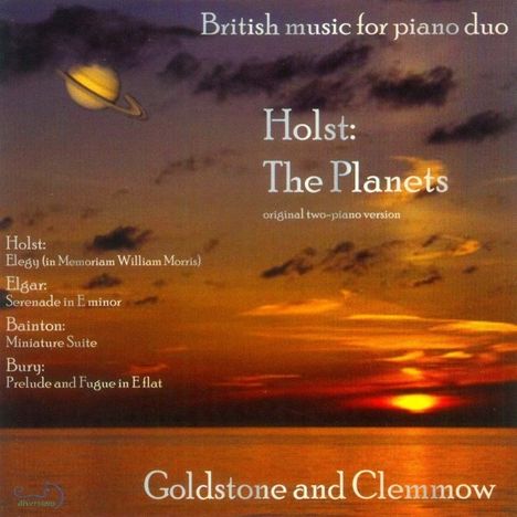 Goldstone &amp; Clemmow - British Music for Piano Duo, CD