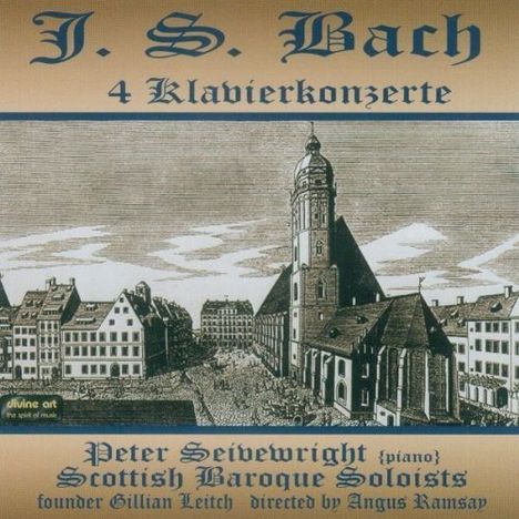 Johann Sebastian Bach (1685-1750): Klavierkonzerte BWV 1052,1053,1055,1058, CD