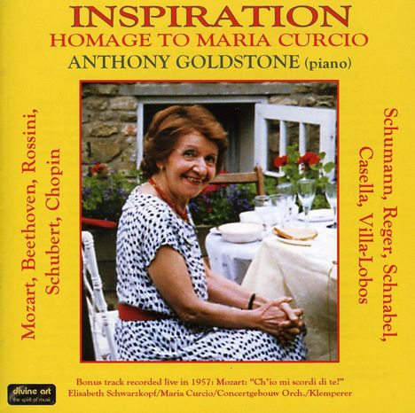 Anthony Goldstone - Inspiration (Homage to Maria Curcio), CD