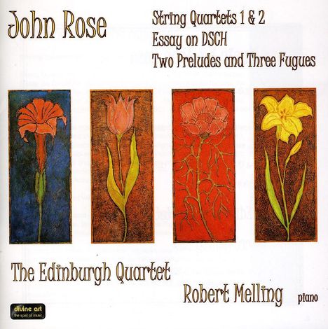 John Rose (1928-2018): Streichquartette Nr.1 &amp; 2, CD