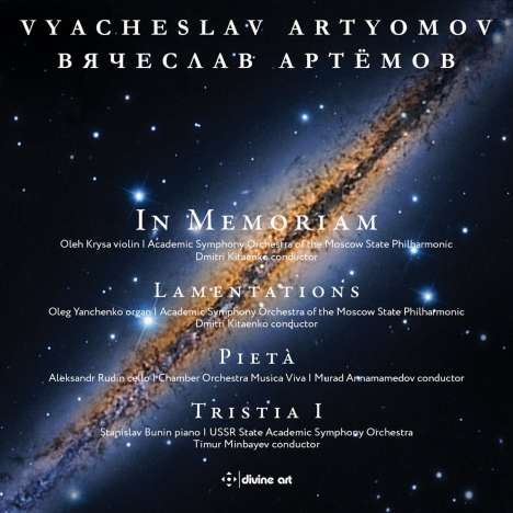 Vyacheslav Artyomov (geb. 1940): In Memoriam für Violine &amp; Orchester, CD