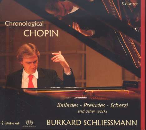 Burkard Schliessmann - Chronological Chopin, 3 Super Audio CDs