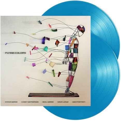 Flying Colors: Flying Colors (Reissue) (180g) (Limited Edition) (Light Blue Vinyl), 2 LPs