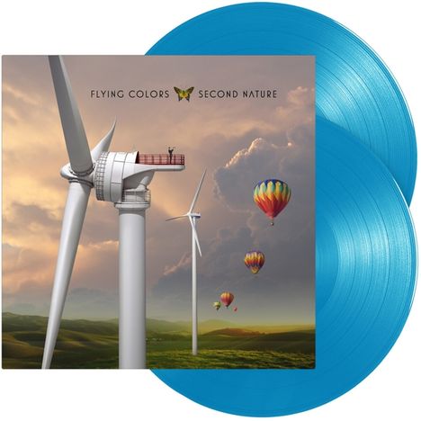 Flying Colors: Second Nature (Reissue) (180g) (Limited Edition) (Light Blue Vinyl), 2 LPs