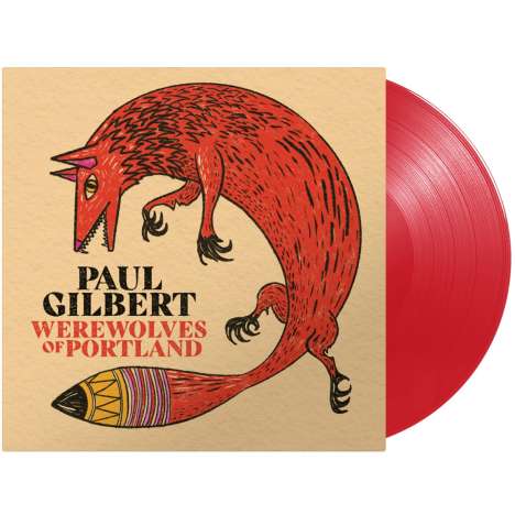 Paul Gilbert: Werewolves Of Portland (180g) (Red Vinyl), LP