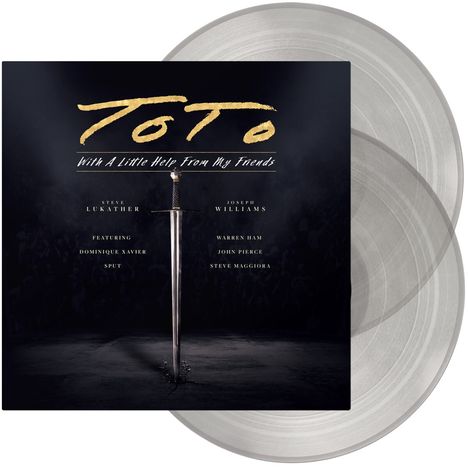 Toto: With A Little Help From My Friends (180g) (Transparent Vinyl), 2 LPs