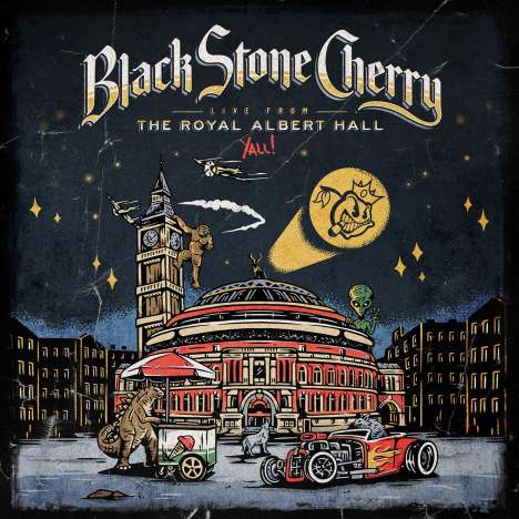 Black Stone Cherry: Live From The Royal Albert Hall...Y'All!, 2 CDs und 1 Blu-ray Disc