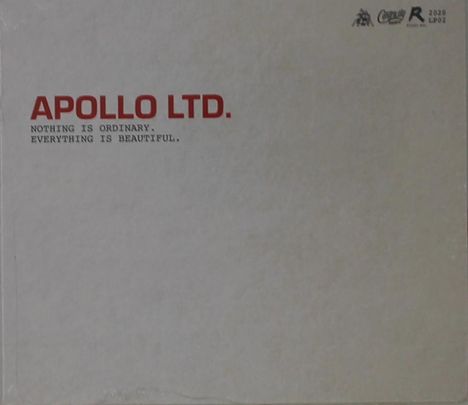 Apollo Ltd.: Nothing Is Ordinary Everything Is Beautiful, CD
