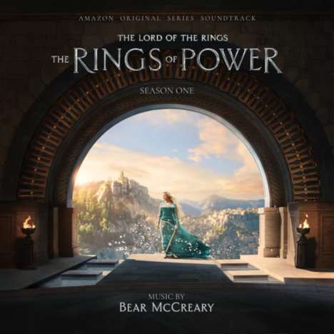 Bear Mccreary &amp; Howard Shore: Filmmusik: The Lord Of The Rings: Rings Of Power Season One (Black Vinyl), 2 LPs