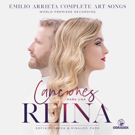 Emilio Arrieta (1823-1894): Complete Art Songs - "Canciones para una Reina", 2 CDs