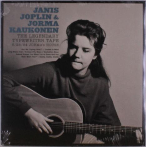 Janis Joplin &amp; Jorma Kaukonen: Legendary Typewriter Tape: 6/25/64 Jormas House, LP