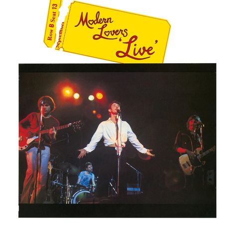 Jonathan Richman &amp; The Modern Lovers: Modern Lovers 'Live', CD