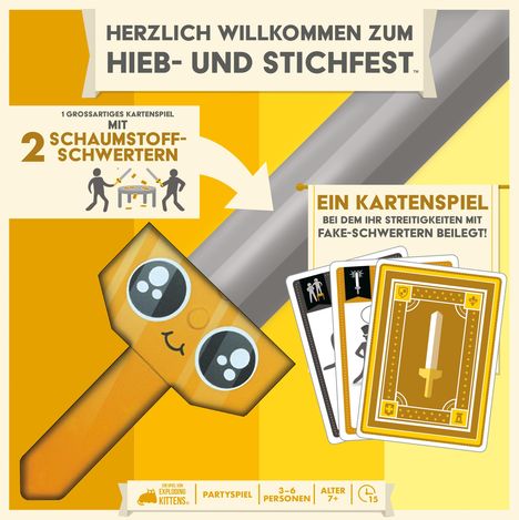 Herzlich Willkommen zum Hieb- und Stichfest, Spiele