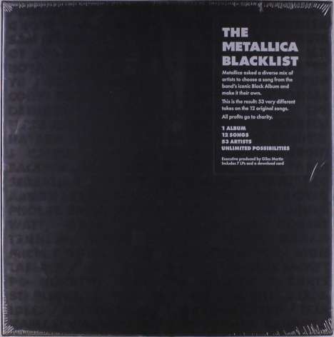 The Metallica Blacklist, 7 LPs
