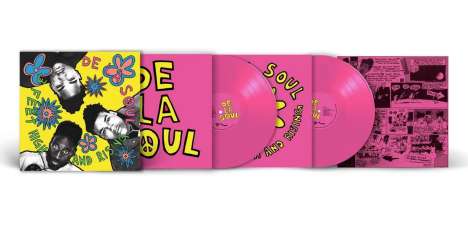 De La Soul: 3 Feet High And Rising (180g) (Limited Indie Edition) (Opaque Magenta Vinyl), 2 LPs