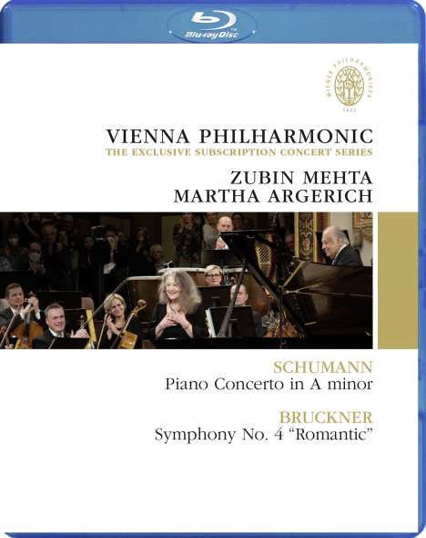 Vienna Philharmonic - The Exklusive Subscription Concert Series, Blu-ray Disc