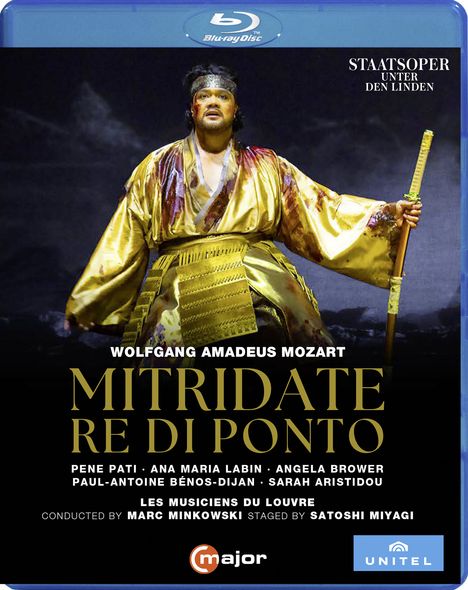 Wolfgang Amadeus Mozart (1756-1791): Mitridate Re di Ponto, Blu-ray Disc