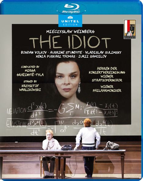 Mieczyslaw Weinberg (1919-1996): Der Idiot (Oper nach Dostojewski), Blu-ray Disc