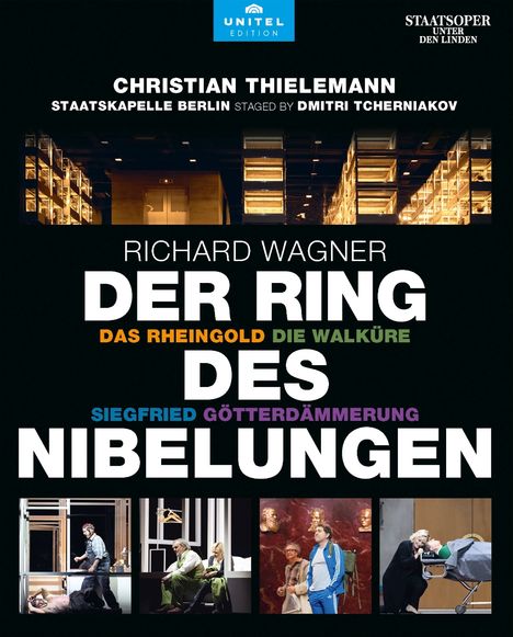 Richard Wagner (1813-1883): Der Ring des Nibelungen, 4 Blu-ray Discs