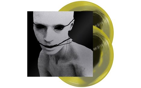 Poppy: I Disagree (More) (Limited Edition) (Black In Silver In Yellow Vinyl) (+ 4 Bonus Tracks), 2 LPs