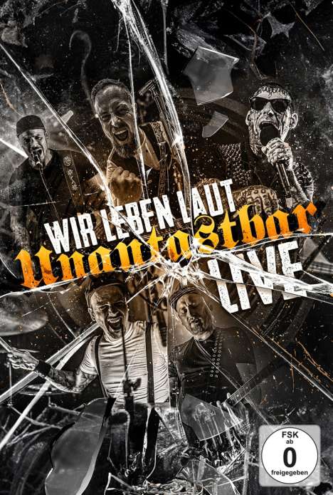 Unantastbar: Wir Leben Laut - Live (2CD + DVD Digipack), 2 CDs und 1 DVD