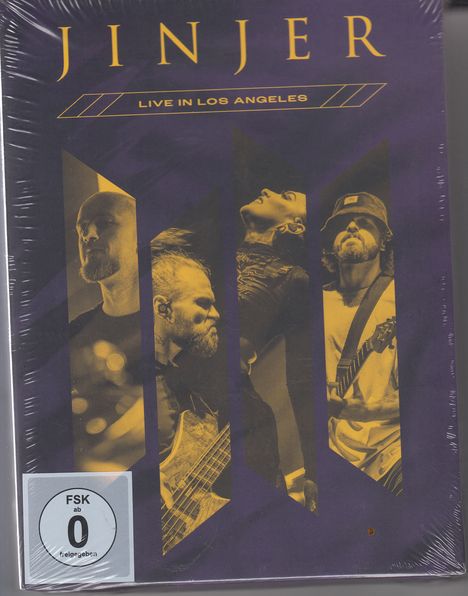 Jinjer: Live In Los Angeles, 1 CD, 1 DVD und 1 Blu-ray Disc