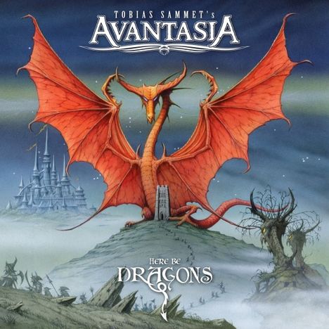 Avantasia: Here Be Dragons/Earbook, 3 CDs