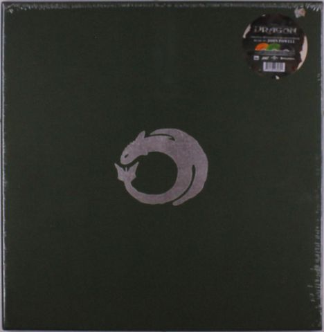 Text: "DRAGON" und Beschreibung. Ein minimalistisches Logo zeigt einen Kreis, geformt von einem stilisierten Drachen.