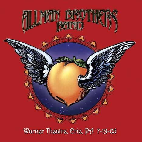 The Allman Brothers Band: Warner Theatre, Erie PA, 7-19-05, 2 CDs