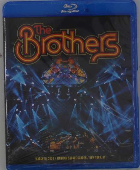 The Allman Brothers Band: The Brothers: March 10, 2020 Madison Square Garden, New York, NY, Blu-ray Disc