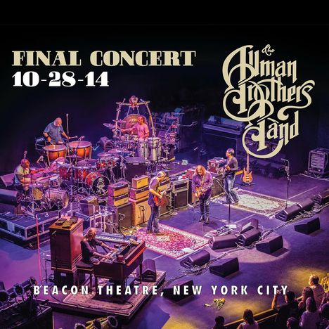 The Allman Brothers Band: Final Concert 10-28-14, Beacon Theatre, New York City, 3 CDs