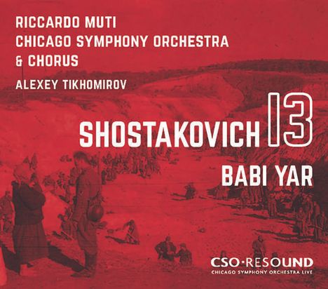 Dmitri Schostakowitsch (1906-1975): Symphonie Nr.13 "Babi Yar", CD