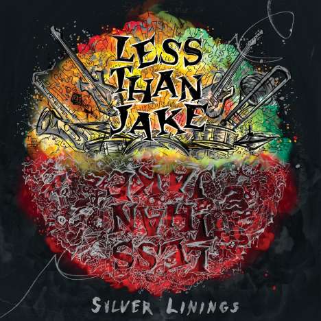 Less Than Jake: Silver Linings (Limited Edition) (Black/White Splatter Vinyl), 2 LPs