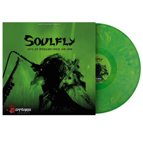 Soulfly: Live At Dynamo Open Air 1998 (180g) (Limited Edition) (Green Vinyl), 2 LPs