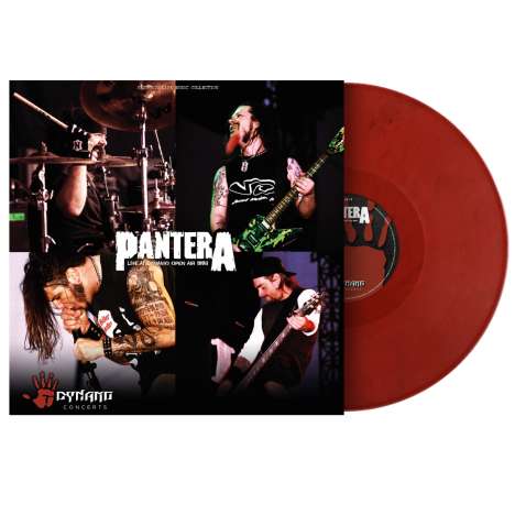 Pantera: Live At Dynamo Open Air 1998 (180g) (Limited Edition) (Red Vinyl), 2 LPs