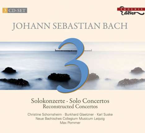 Johann Sebastian Bach (1685-1750): Rekonstruierte Konzerte, 3 CDs
